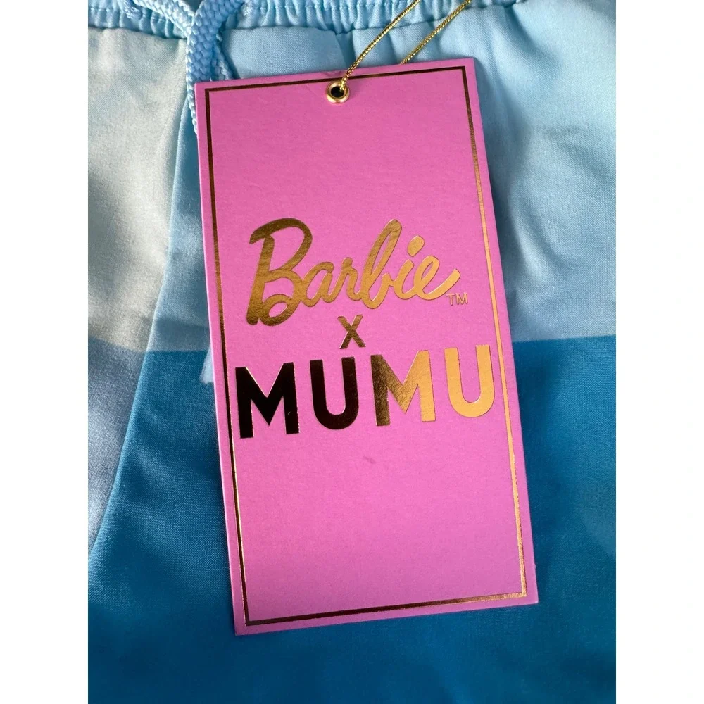 Barbie x Show Me Your Mumu Little Beach Bum Trunks Ken Colorblock 3M Kids